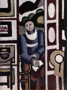 Fernand Leger Femme Assise oil painting reproduction